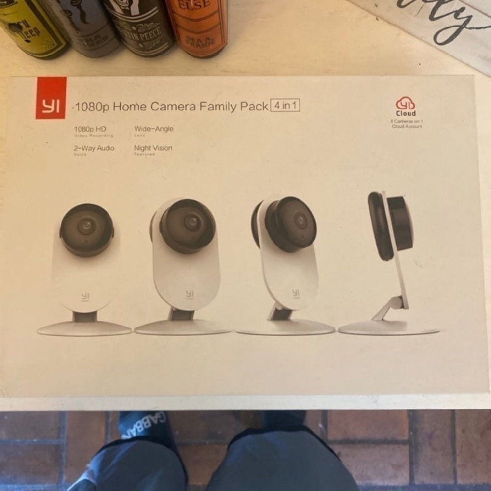 1080p Home Camera Family Pack - White